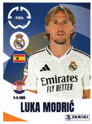 Panini Extra Sticker Luka Modric Base (Neu (gemäss Beschreibung)) in