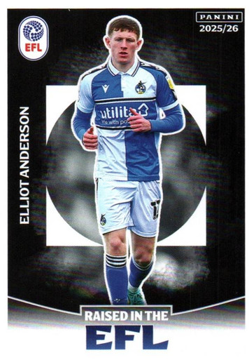 #678 Elliot Anderson (Bristol Rovers) Panini EFL 2025/26 Sticker ...