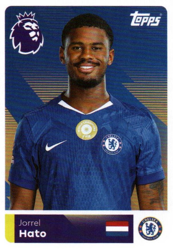 #178 Jarrel Hato (Chelsea) Topps Premier League Stickers 2026 ...