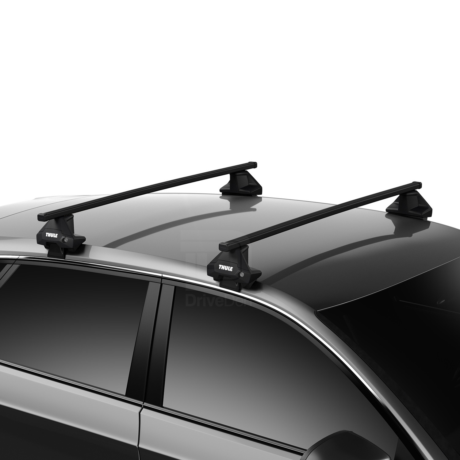 Thule SquareBar Evo Car Roof Rack for Audi A3 Sportback 04-12