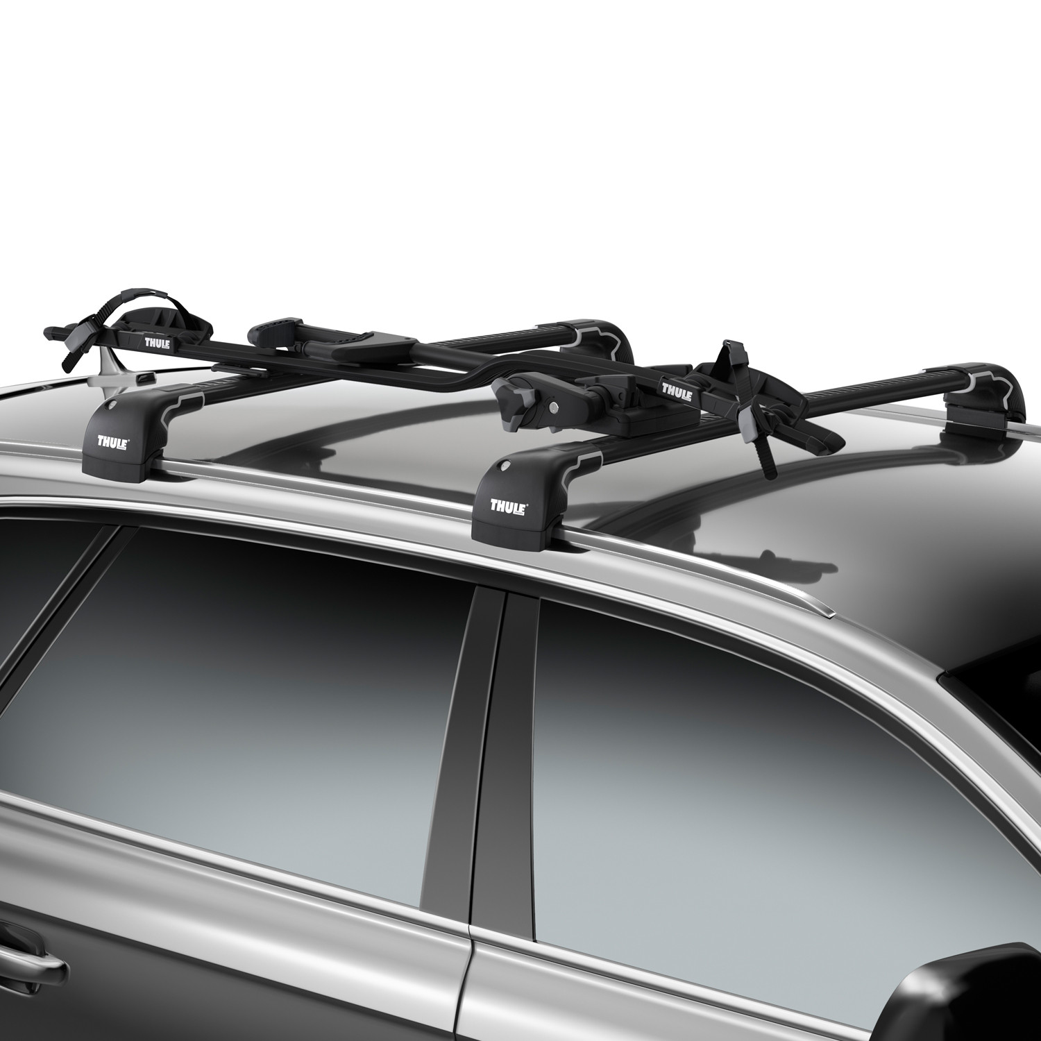 Thule ProRide 598B Twin-Pack Roof Mount Black Cycle Carrier