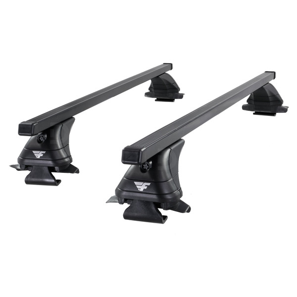 Farad Pro Square Steel Roof Bars to fit BMW X3 (E83) 2003 - 2010 (Open Roof Rails)