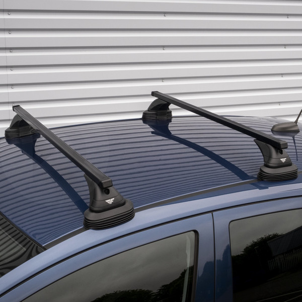 Farad Pro Square Steel Roof Bars to fit Vauxhall Astra Hatchback (H) Mk.5 2004 - 2010 (Fixed Point Roof)