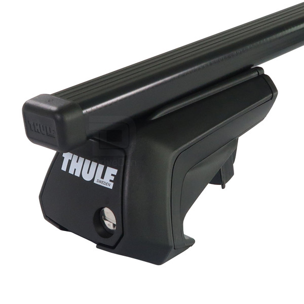 Thule SquareBar Evo Steel Roof Bars to fit Mercedes GLE SUV (V167) 2019 - 2025 (Open Roof Rails)