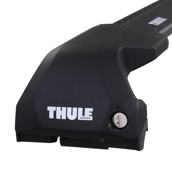 Thule WingBar Edge Black Aluminium Roof Bars to fit BMW X4 (G02) 2018 - 2025 (Closed Roof Rails)