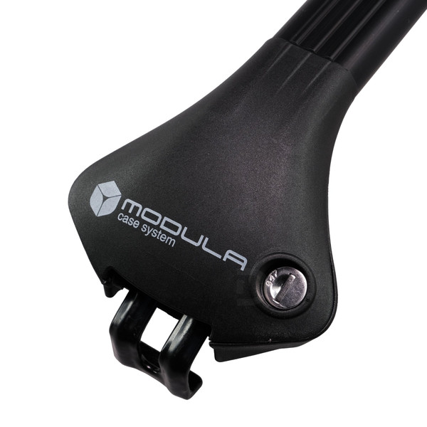 Modula Oval Aluminium Black Roof Bars to fit BMW X3 (G01) 2017 - 2024 (Closed Roof Rails)