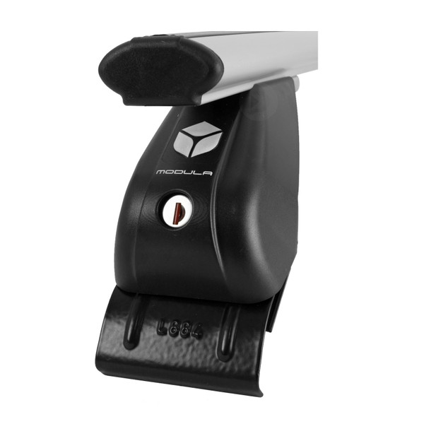 Modula Aero Silver Aluminium Roof Bars to fit Honda Civic Hatchback Mk.9 2012 - 2016 (No Roof Rails, without Glass Roof)