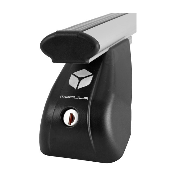 Modula Aero Silver Aluminium Roof Bars to fit Hyundai i40 Estate 2011 - 2019 (Fixed Point Roof)