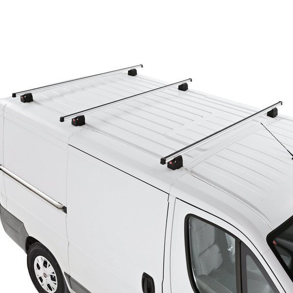 Fabbri Aluminium 3 Bar Roof Rack for Peugeot Expert 1996 - 2006 (150Kg Load Limit)