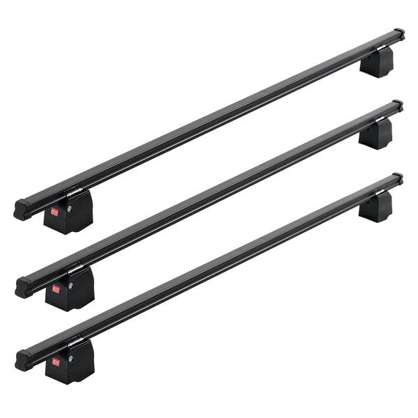 Fabbri Steel 3 Bar Roof Rack for Peugeot Expert (SWB) L1 (Low Roof) H1 2007 - 2016 (150Kg Load Limit)