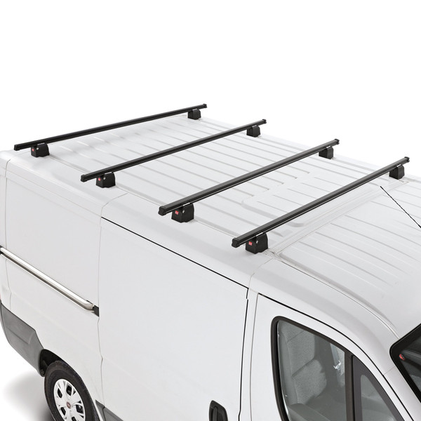 Fabbri Steel 4 Bar Roof Rack for Peugeot Expert (Compact) L1 2016 - 2025 (200Kg Load Limit)