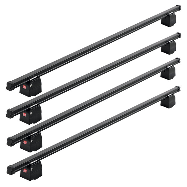 Fabbri Steel 4 Bar Roof Rack for Peugeot Expert (Standard) L2 2016 - 2025 (200Kg Load Limit)