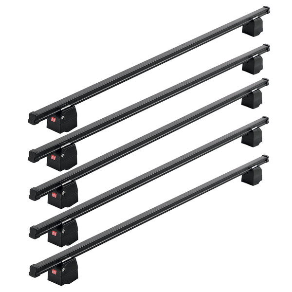 Fabbri Steel 5 Bar Roof Rack for Peugeot Traveller (Standard) L2 2016 - 2025 (250Kg Load Limit)