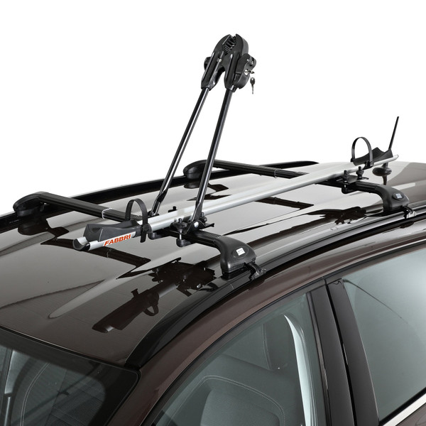 Fabbri BICI 3000 Twin-Pack Aluminium Roof Mount Bike Carriers - Silver