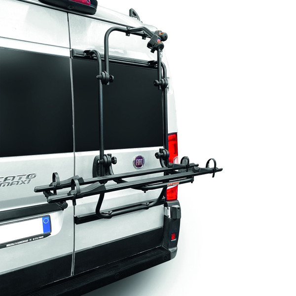 Fabbri BICI OK MTB Camper Van 2 Bike Carrier to fit Citroen Relay, Fiat Ducato, Peugeot Boxer - Black