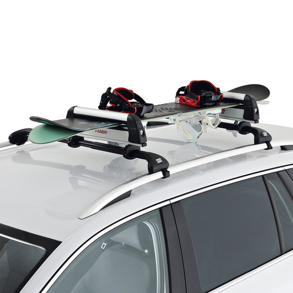 Fabbri Car Ski Rack and Snowboard Carrier - Roof Bar Attachment (Carry up to 4 Skis)