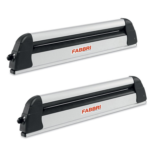 Fabbri Car Ski Rack and Snowboard Carrier - Roof Bar Attachment (Carry up to 4 Skis)