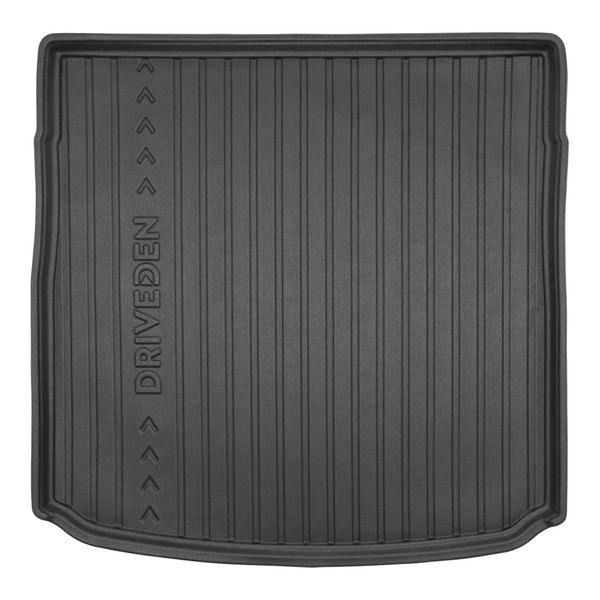 DriveDen Custom-Fit Rubber Boot Mat to fit Seat Leon ST Estate Mk.3 2014 - 2020 (with Raised Variable Height Boot Floor)