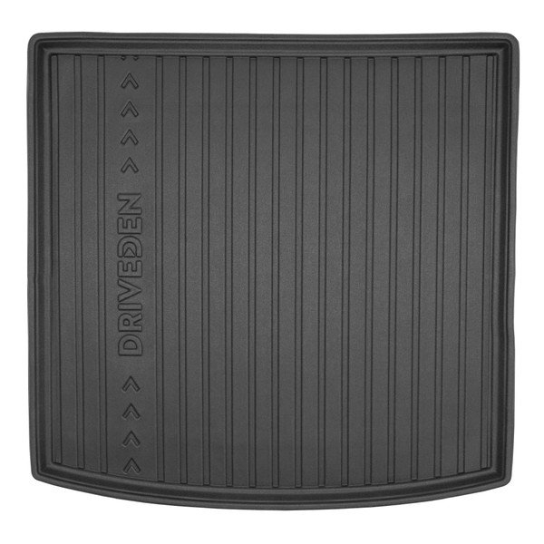 DriveDen Custom-Fit Rubber Boot Mat to fit Skoda Kodiaq Mk.1 2017 - 2024 (5 Seater, without Variable Height Boot Floor)