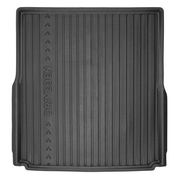 DriveDen Custom-Fit Rubber Boot Mat to fit Volkswagen Passat Estate Mk.8 2015 - 2023 (without Variable Height Boot Floor)