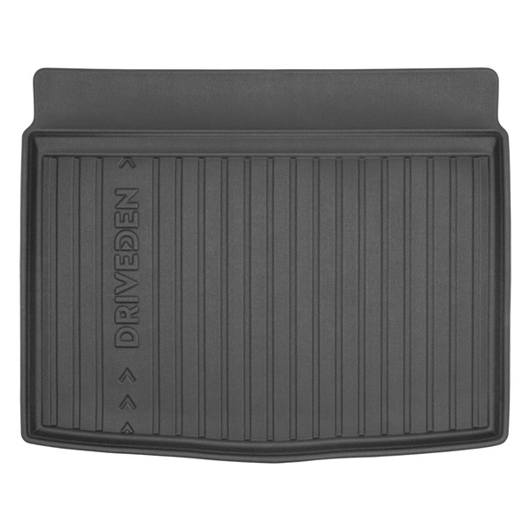 DriveDen Custom-Fit Rubber Boot Mat to fit Kia Sportage Mk.4 2016 - 2021 (with Lowered Variable Height Boot Floor)