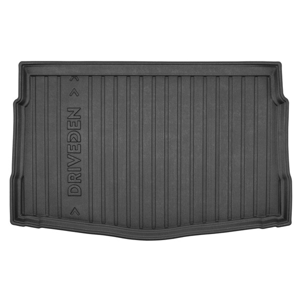 DriveDen Custom-Fit Rubber Boot Mat to fit Volkswagen Golf Hatchback Mk.8 2020 - 2025 (with Lowered Variable Height Boot Floor)