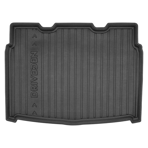 DriveDen Custom-Fit Rubber Boot Mat to fit Volkswagen Tiguan Mk.2 (Excl. Hybrid) 2016 - 2023 (with Lowered Variable Height Boot Floor)
