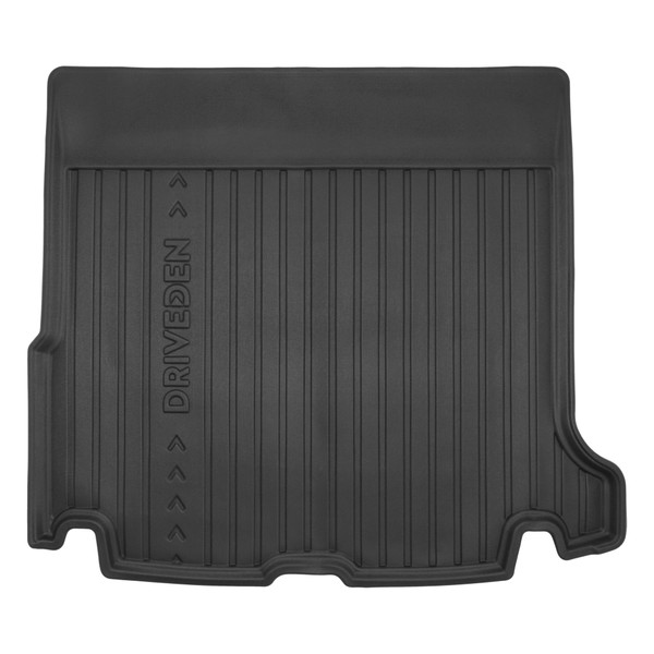 DriveDen Custom-Fit Rubber Boot Mat to fit Volvo V60 Mk.2 2018 - 2025 (without Variable Height Boot Floor)