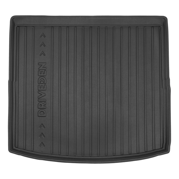 DriveDen Custom-Fit Rubber Boot Mat to fit Seat Leon ST Estate Mk.3 2014 - 2020 (with Lowered Variable Height Boot Floor)