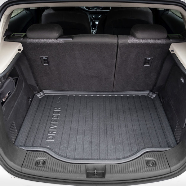 DriveDen Custom-Fit Rubber Boot Mat to fit Vauxhall Mokka & Mokka X Mk.1 2012 - 2019 (without Variable Height Boot Floor)