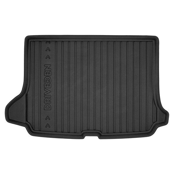 DriveDen Custom-Fit Rubber Boot Mat to fit Audi Q2 2016 - 2025 (with Raised Boot Floor)
