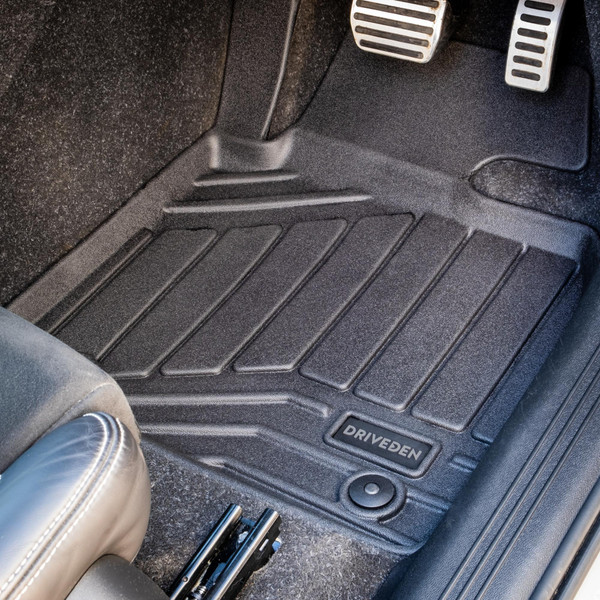 DriveDen Custom-Fit Rubber Car Mats to fit Volvo XC40 (Automatic) 2017 - 2025
