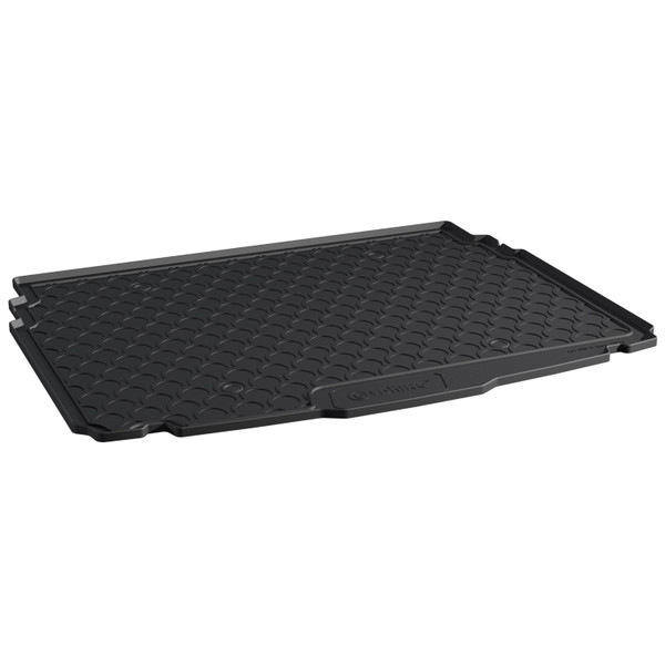Gledring Tailored Black Boot Liner to fit Volkswagen T-Roc 2018 - 2025 (with Lowered Boot Floor - Space Saver Spare Wheel)
