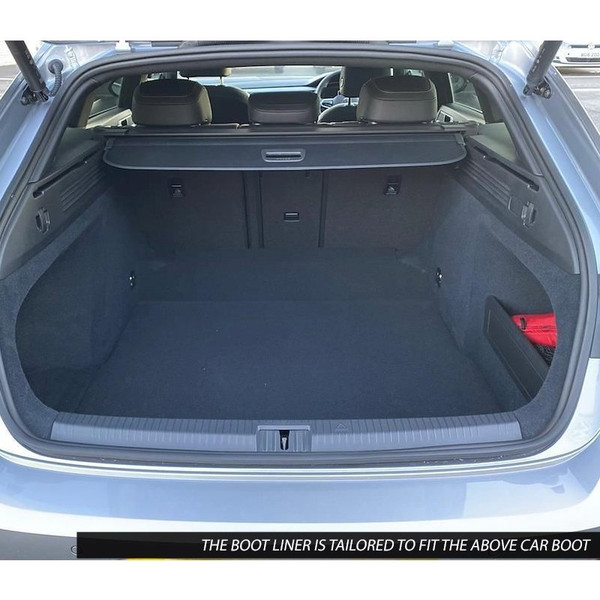 Gledring Tailored Black Boot Liner to fit Volkswagen Arteon Shooting Brake 2020 - 2024