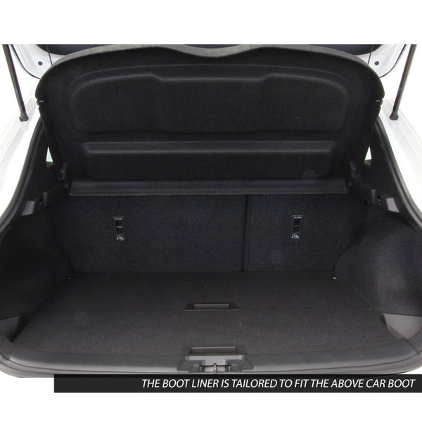 Gledring Tailored Black Boot Liner to fit Nissan Qashqai Mk.2 2014 - 2021