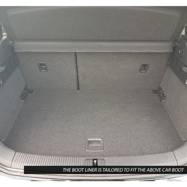 Gledring Tailored Black Boot Liner to fit Audi A1 Mk.1 (3 & 5 Door) 2010 - 2018