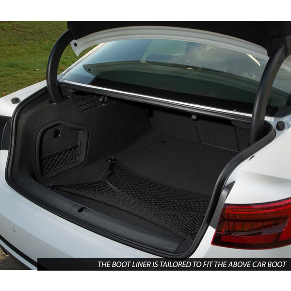 Gledring Tailored Black Boot Liner to fit Audi A4 Saloon (B9) 2016 - 2024