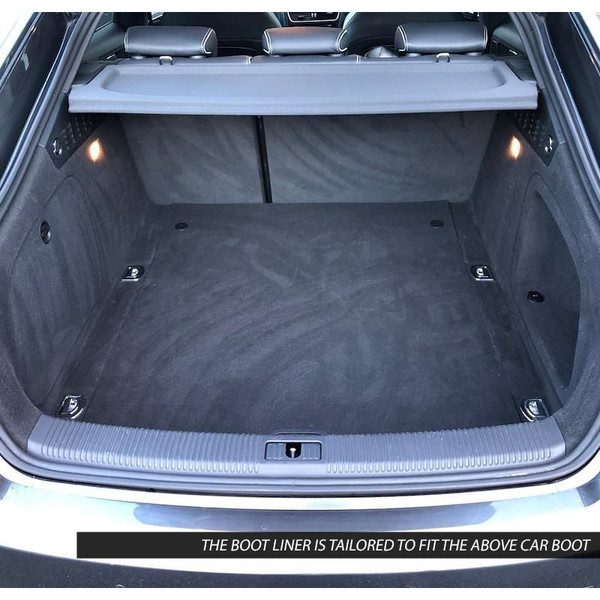 Gledring Tailored Black Boot Liner to fit Audi A5 Sportback (B8 Facelift) 2012 - 2016