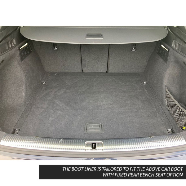 Gledring Tailored Black Boot Liner to fit Audi Q5 (B9) (Excl. Hybrid) 2017 - 2025