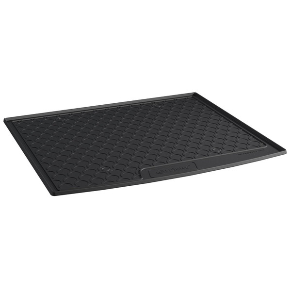 Gledring Tailored Black Boot Liner to fit Audi Q3 SUV Mk.2 2019 - 2025 (with Raised Boot Floor, Fixed Rear Bench)