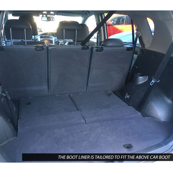 Gledring Tailored Black Boot Liner to fit Toyota Verso 2009 - 2018