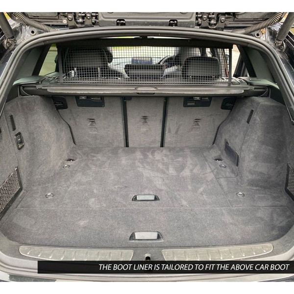 Gledring Tailored Black Boot Liner to fit BMW 3 Series Touring (F31) 2012 - 2019