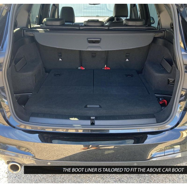 Gledring Tailored Black Boot Liner to fit BMW 2 Series Gran Tourer (F46) 2015 - 2021