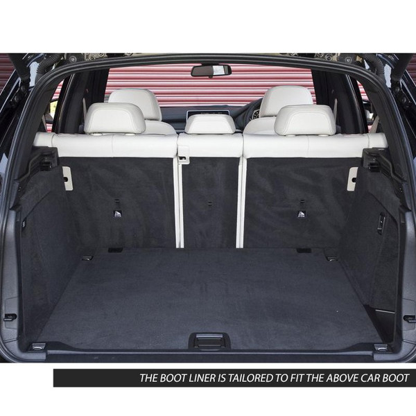 Gledring Tailored Black Boot Liner to fit BMW X5 (F15) 2013 - 2018