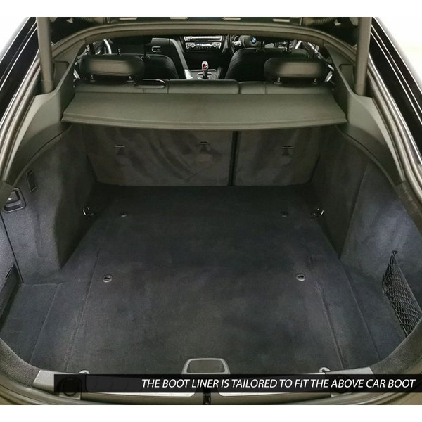 Gledring Tailored Black Boot Liner to fit BMW 4 Series Gran Coupe (F36) 2014 - 2020