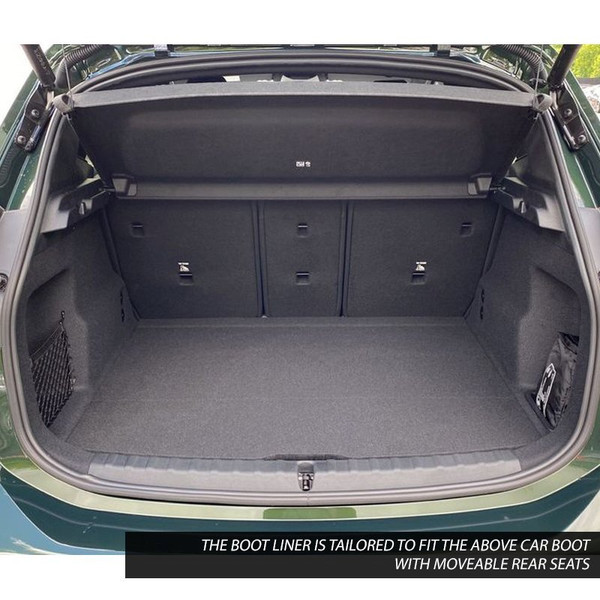 Gledring Tailored Black Boot Liner to fit BMW 2 Series Active Tourer (U06) 2022 - 2025 (with Moveable Rear Seats)