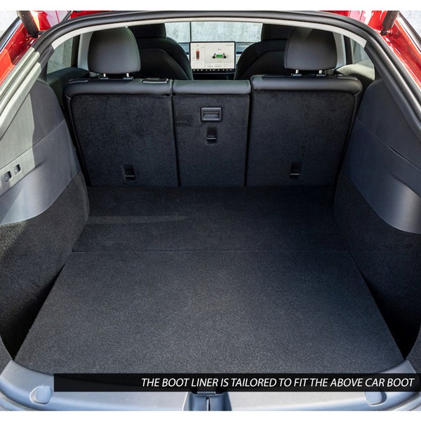 Gledring Tailored Black Boot Liner to fit Tesla Model Y (5 Seater) 2022 - 2025