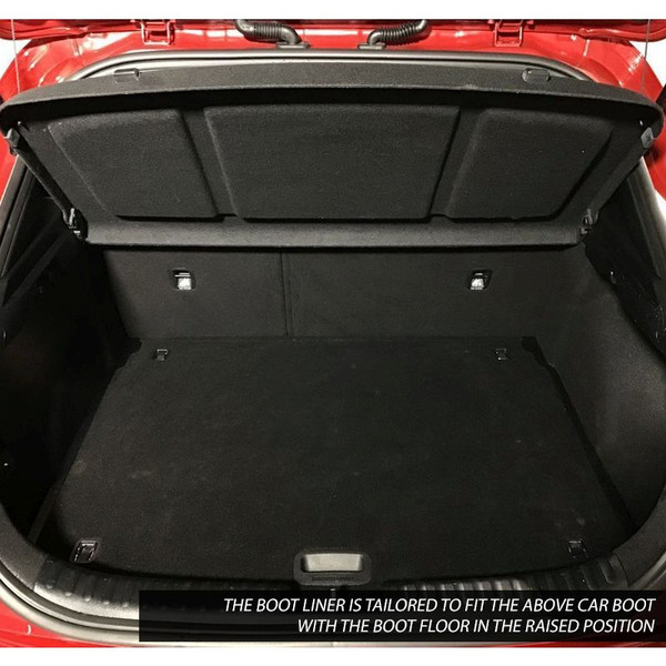 Gledring Tailored Black Boot Liner to fit Kia XCeed 2019 - 2025 (with Raised Variable Boot Floor)