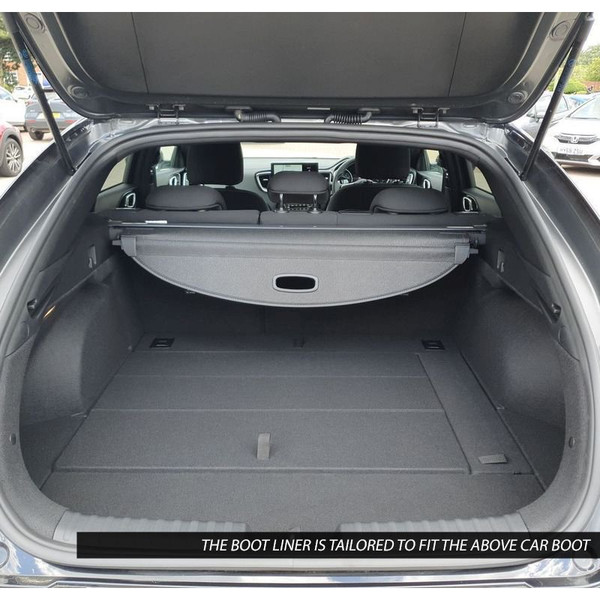 Gledring Tailored Black Boot Liner to fit Kia ProCeed Estate Mk.3 2019 - 2025