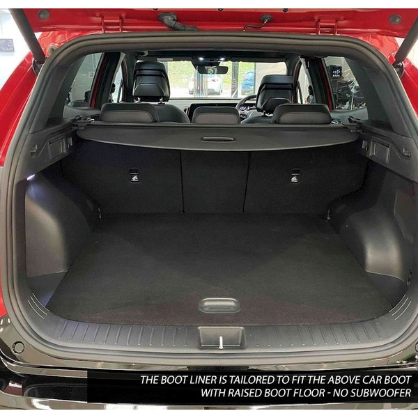 Gledring Tailored Black Boot Liner to fit Kia Sportage Mk.5 (Excl. Hybrid) 2022 - 2025 (with Raised Boot Floor and without Subwoofer)